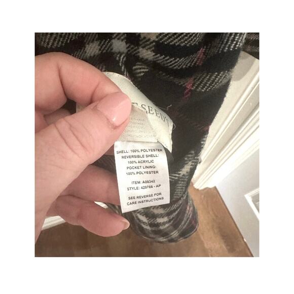 Appleseed Woman’s Reversible Rain Coat Large - Picture 4 of 6